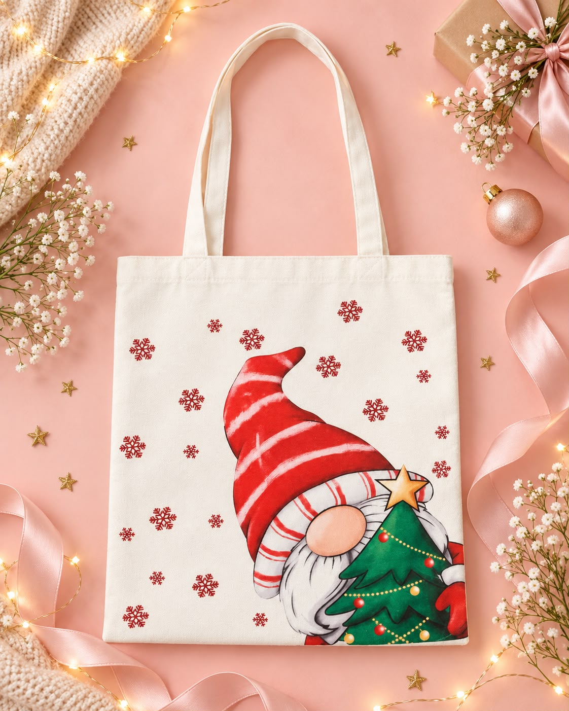 Bolso navideño personalizado 35 × 40 cm