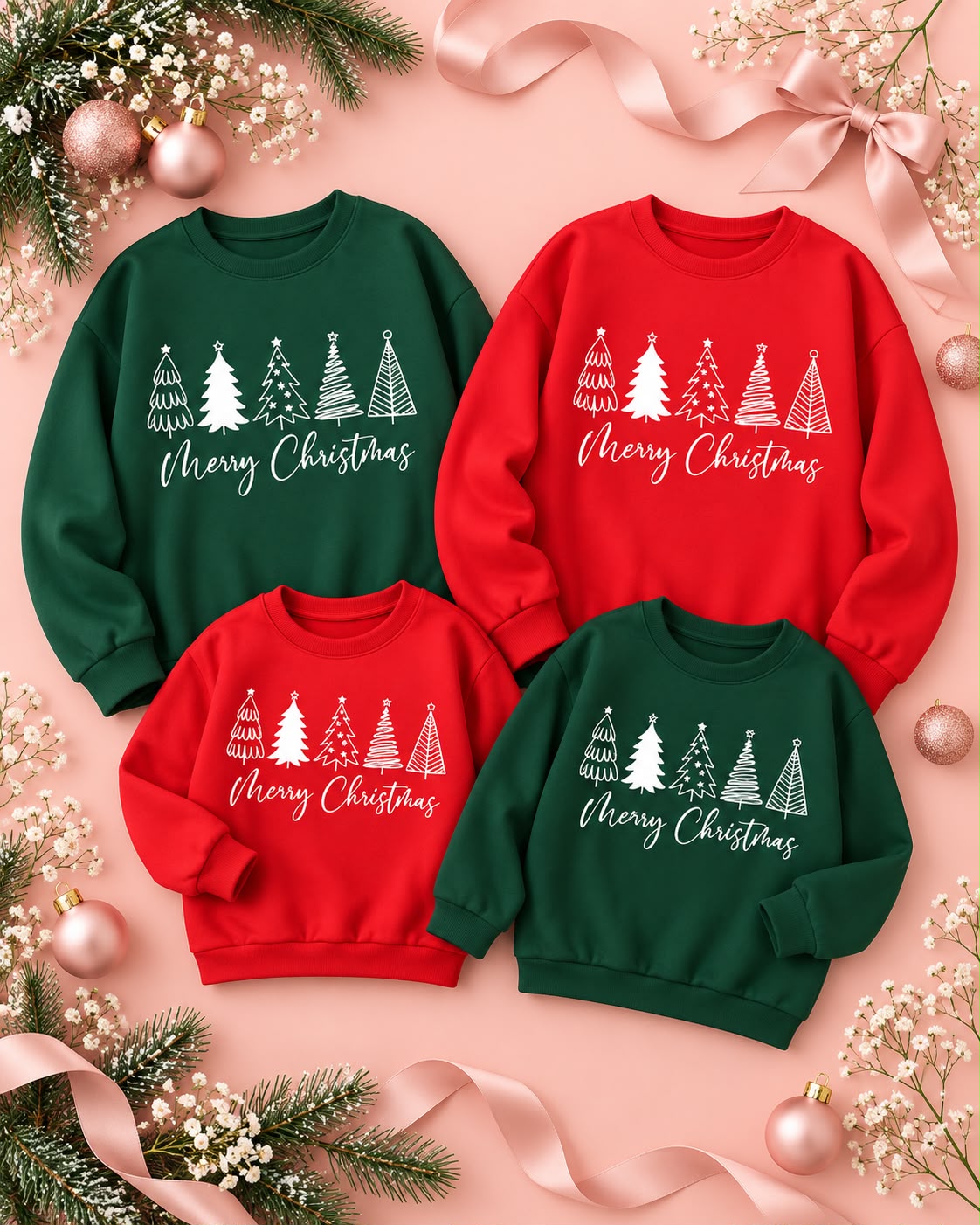 Diseños coordinados de camisetas para la familia